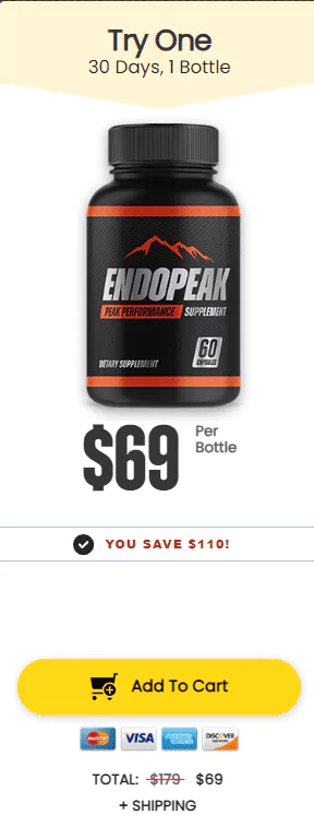 Endopeak 1 Bottle